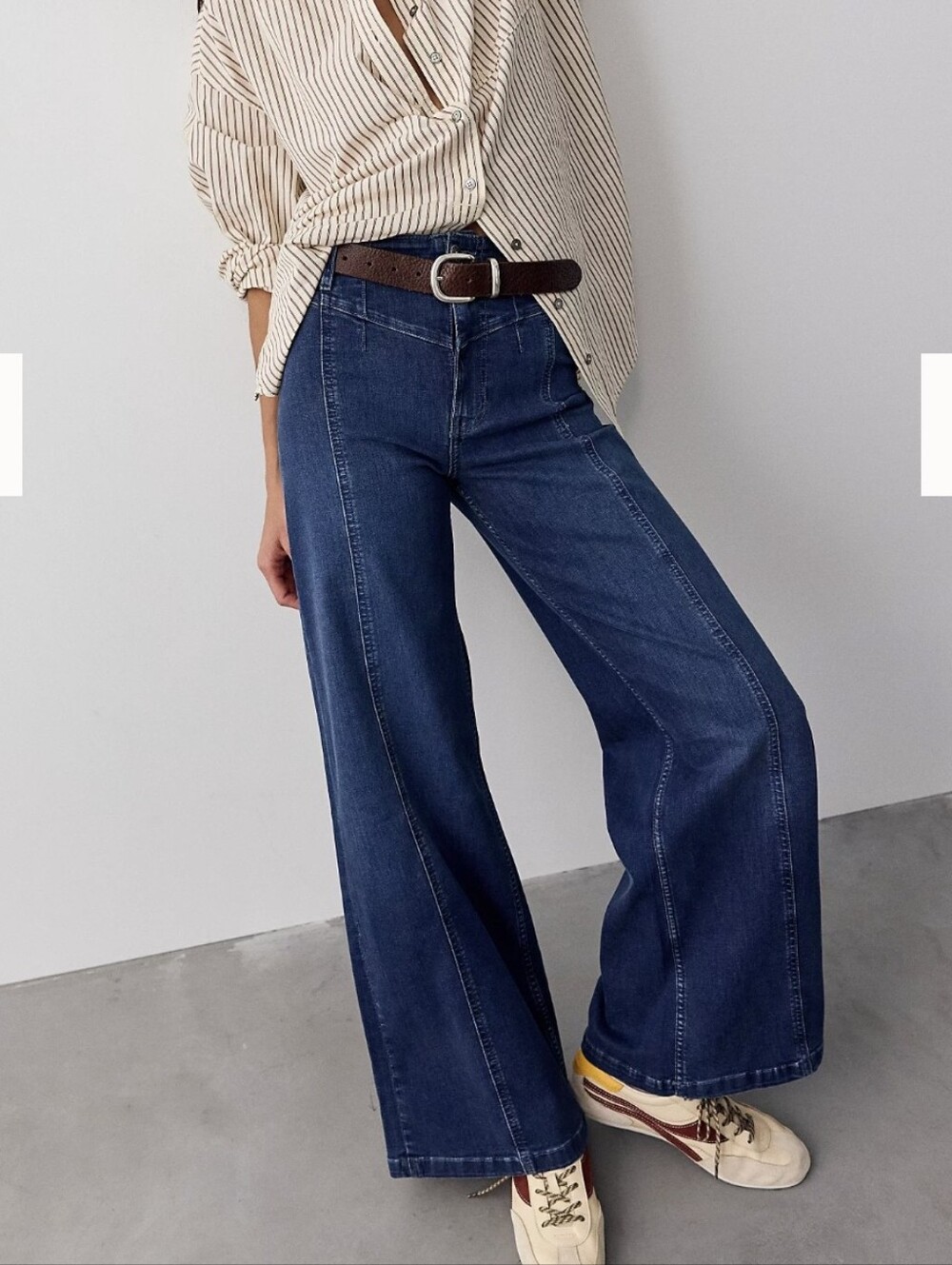 Free People We The Free Libre Wide Leg Jeans Womens Plus Size 33